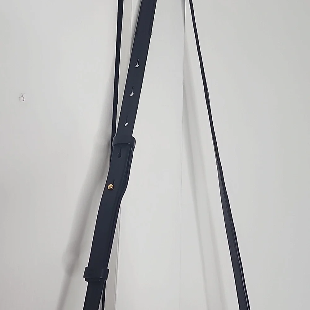 Micheal Kors leather black bucket bag